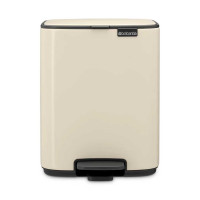Бак для сміття Brabantia Bo Pedal Bin, об'єм 12 л, бежевий (238024)
