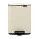 Бак для мусора Brabantia Bo Pedal Bin, объем 12 л, бежевый (238024)