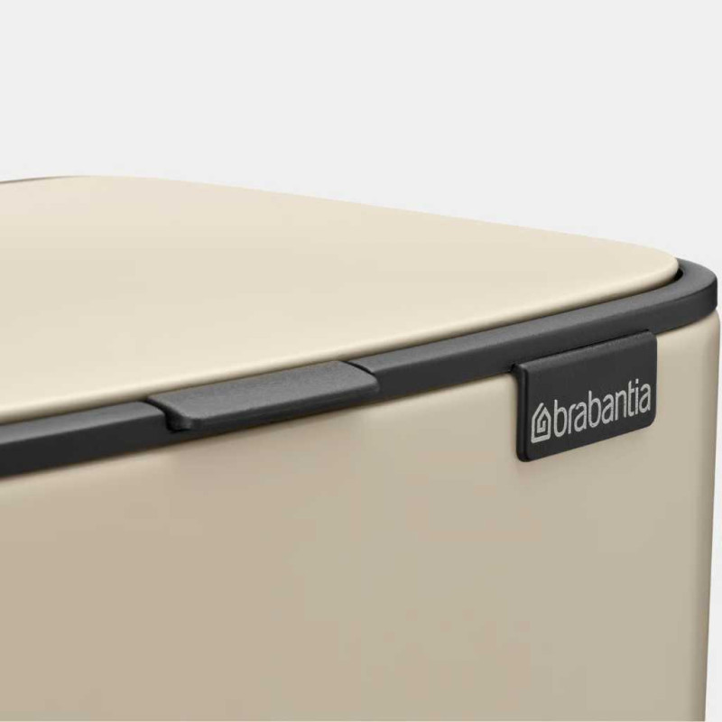 Бак для мусора Brabantia Bo Pedal Bin, объем 12 л, бежевый (238024)