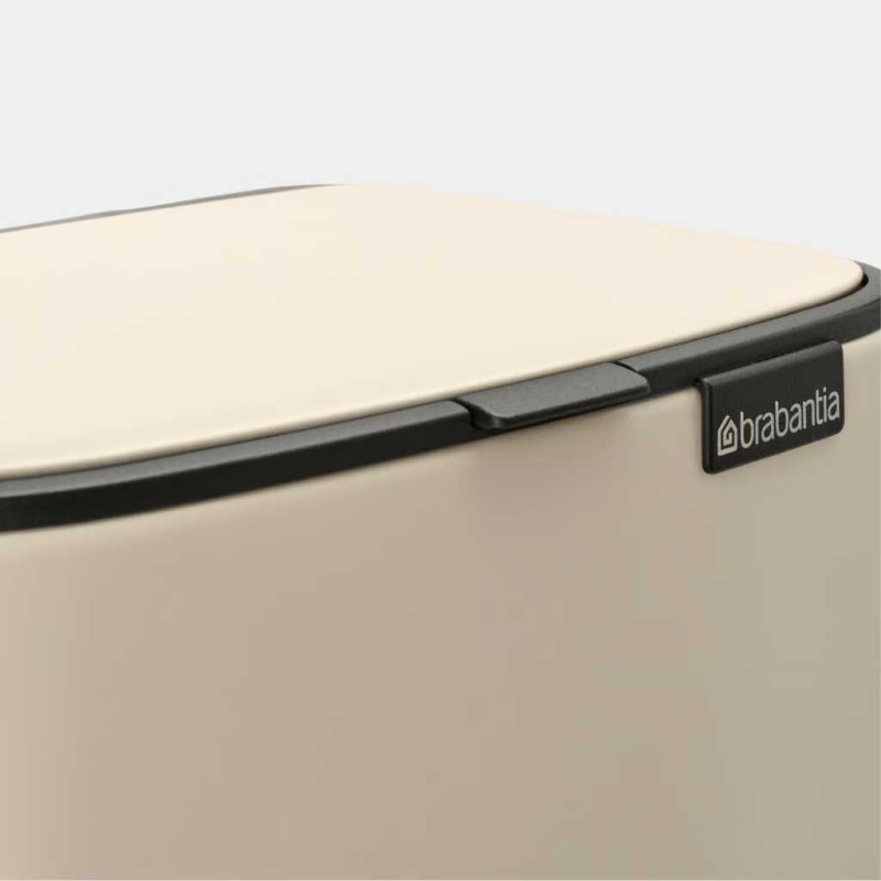 Бак для мусора Brabantia Bo Pedal Bin, объем 7 л, бежевый (237928)