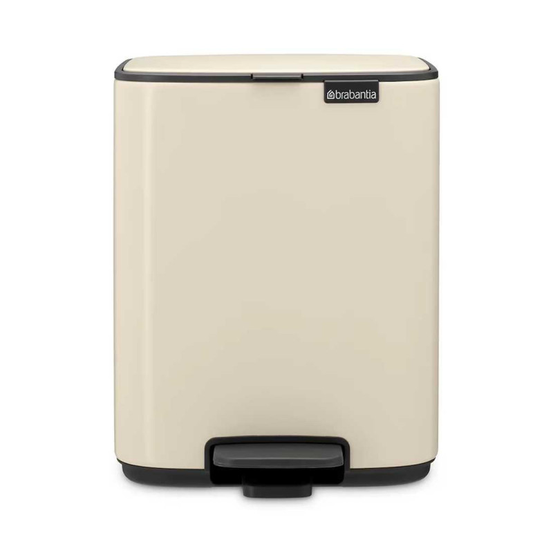 Бак для мусора Brabantia Bo Pedal Bin, объем 7 л, бежевый (237928)