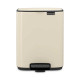 Бак для мусора Brabantia Bo Pedal Bin, объем 7 л, бежевый (237928)