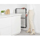 Сушилка для белья напольная Brabantia HangOn, 18 м, черный матовый (232404)