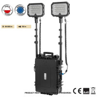 Прожектор профессиональный Mactronic Monster Light Twin (36 000Lm) Powerbank Recharg (PFL0133-USB)