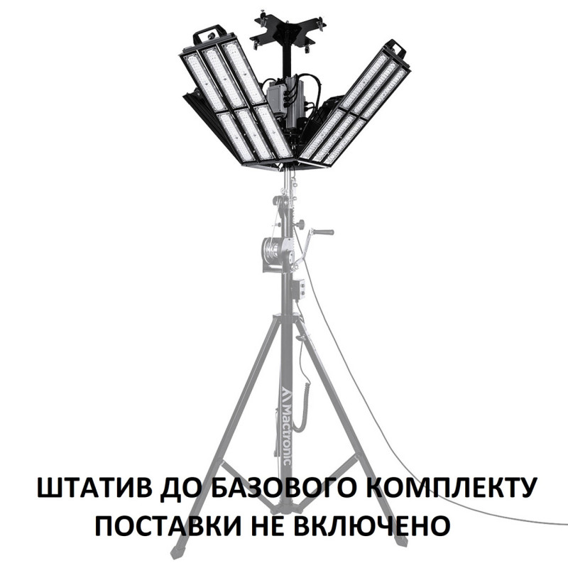 Прожектор профессиональный Mactronic Halo 100K (100 000Lm) (PFL0242)