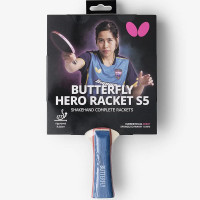 Ракетка для настольного тенниса Butterfly HERO Racket S5 Suthasini Sawettabut (6251750002)