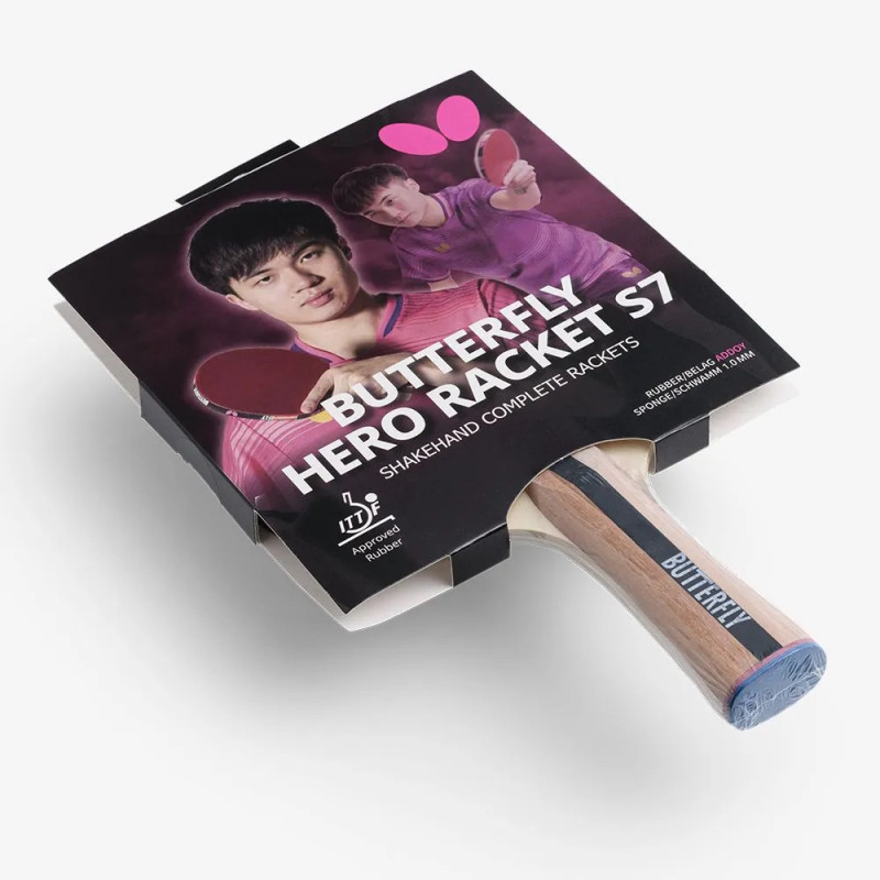 Ракетка для настольного тенниса Butterfly HERO Racket S7 Lin Yun-Ju (6251770002)