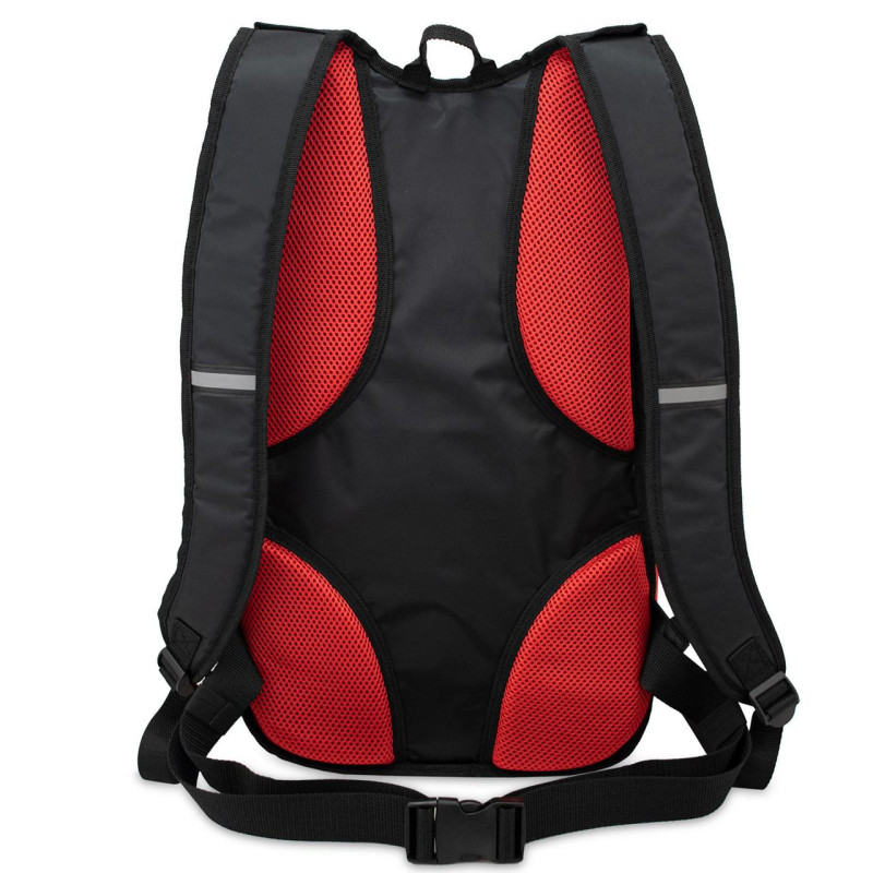 Рюкзак городской Semi Line 30 Black/Red (A3036-2)