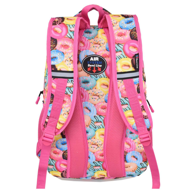 Рюкзак дитячий Semi Line 19 Rose Donats Print (J4674-4)
