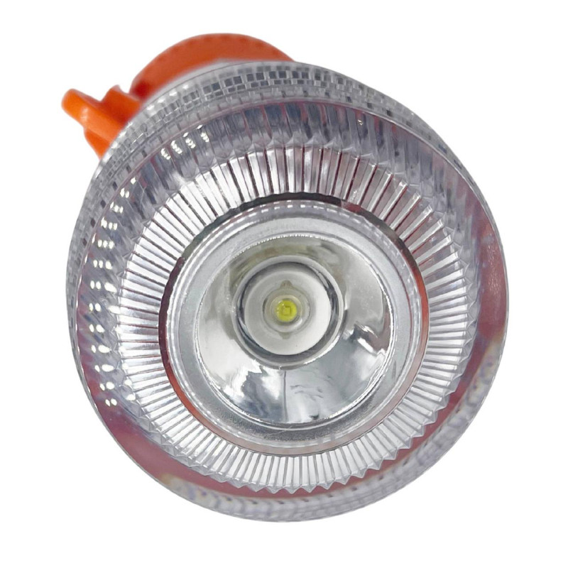 Фонарь профессиональный Mactronic Flashguard (100Lm) White/Amber Magnet Synchro USB Recharg (PFS0210)
