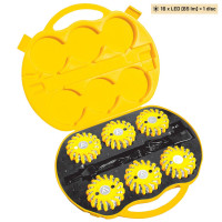 Комплект фонарей профессиональных Mactronic M-Flare (65Lm) Yellow Magnet Synch Recharg 12/220V (PSD0016)