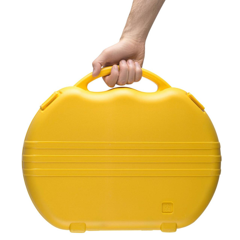 Комплект фонарей профессиональных Mactronic M-Flare (65Lm) Yellow Magnet Synch Recharg 12/220V (PSD0016)