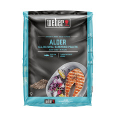 Древесные пеллеты Weber ольха FSC Alder