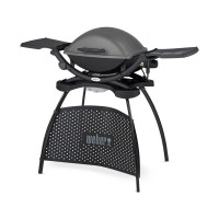 Электрический гриль Weber Q 2400 с подставкой серый