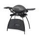 Электрический гриль Weber Q 2400 с подставкой серый